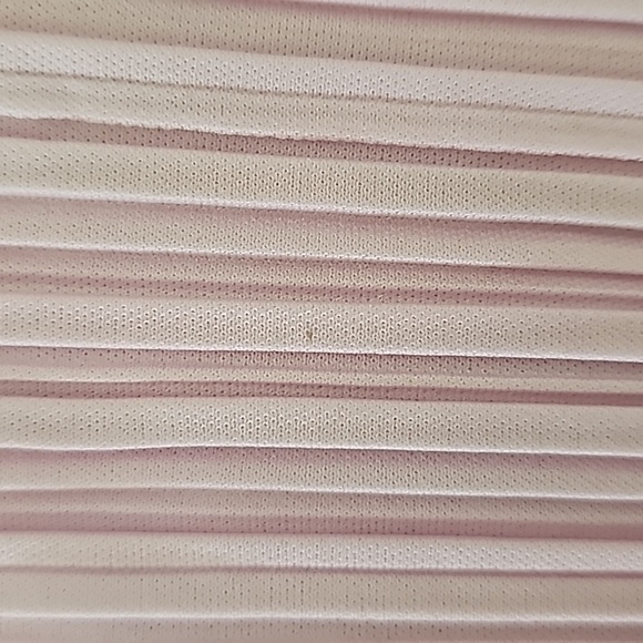 ASOS Fallen Shoulder Plisse Midi Dress in Lilac - Picture 9 of 9